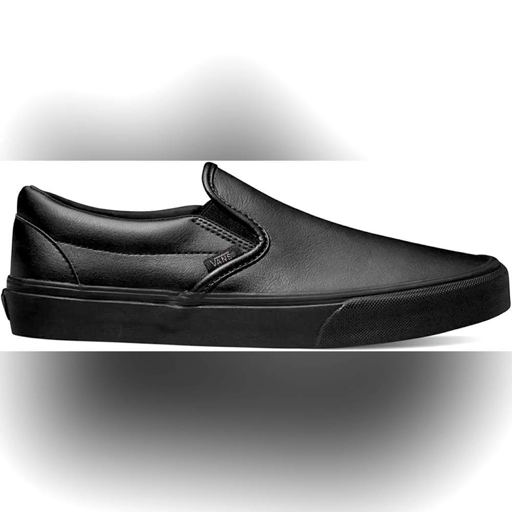 Vans Classic Tumble Mono Black Slip-on men’s 6.5/women’s 8
